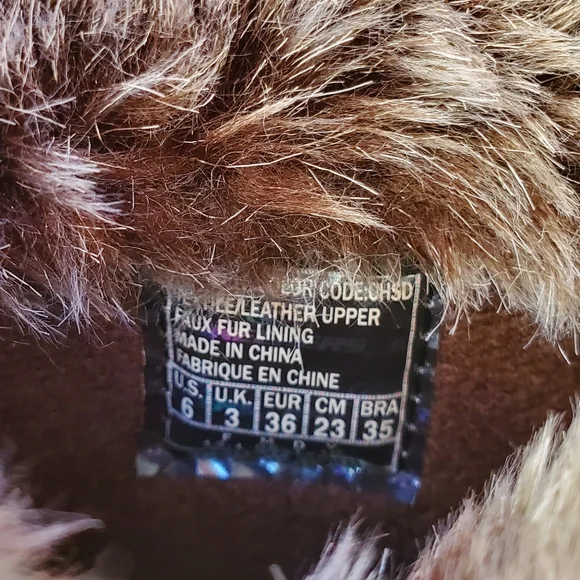 Skechers Brown Winter Boots. Sz.6 - Picture 8 of 12